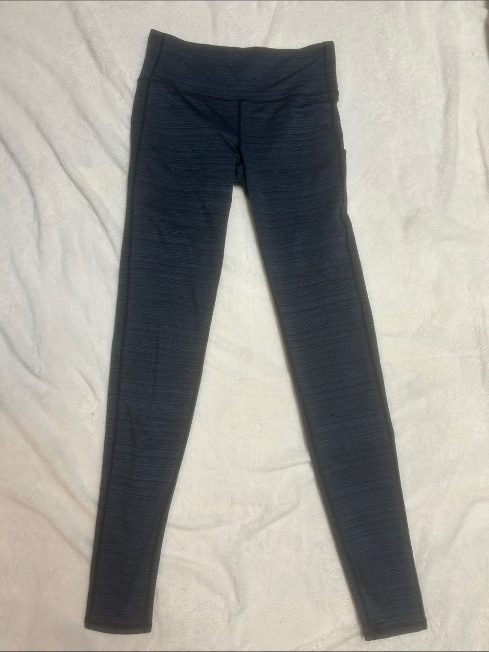 Athleta Women’s Leggings Dark Blue and black Size - Medium Tall
